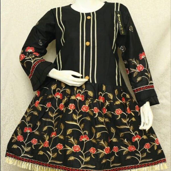 Cotton Embroidered Frock