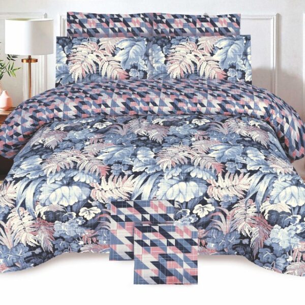 3 Pcs King Size Bed Sheet High Quality Fabric