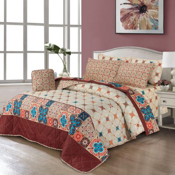 Cotton 7PC Comforter Set D-922
