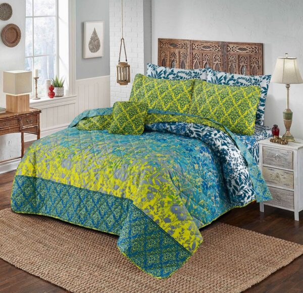 Cotton 7PC Comforter Set D-927