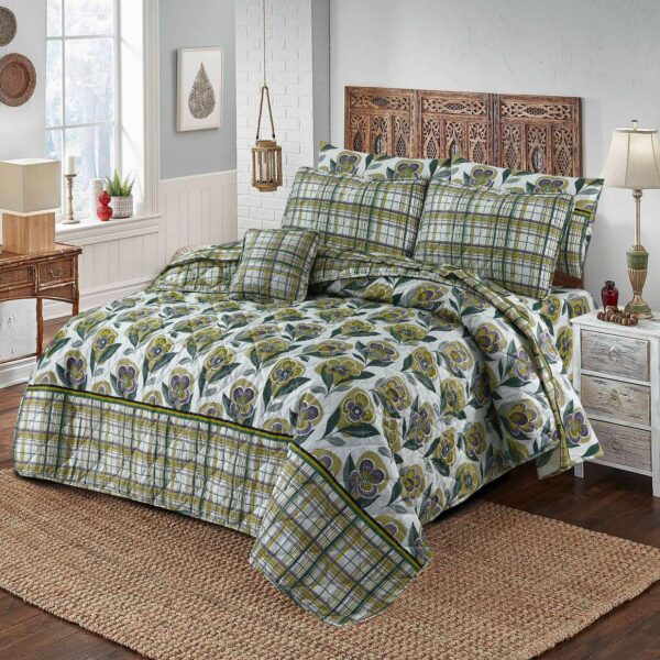 Cotton 7PC Comforter Set D-928